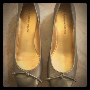 Antonio Melani bronze shoes/ flats